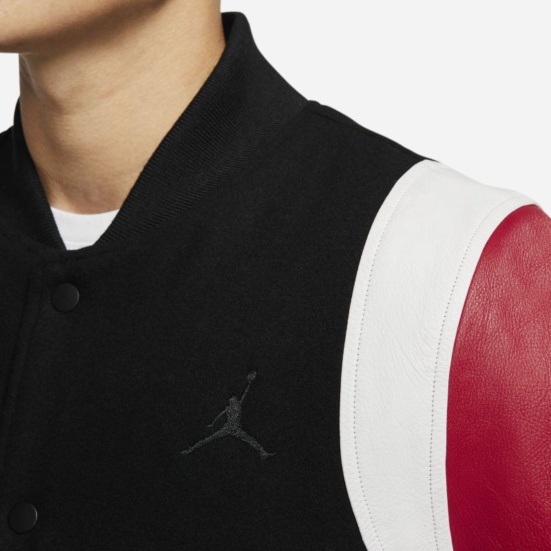 Air Jordan DNA Varsity Jacket Top 3 Red Black Royal Blue Retail 600$$ New  Medium