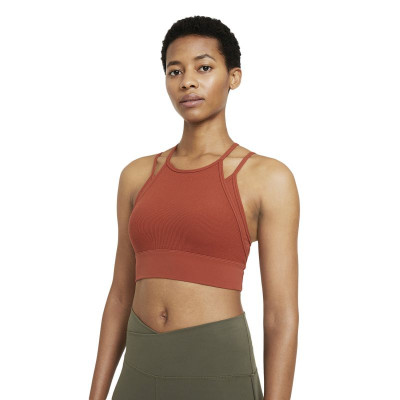 Women's Nike Dri-FIT Indy Light-Support Padded Color-Block Logo