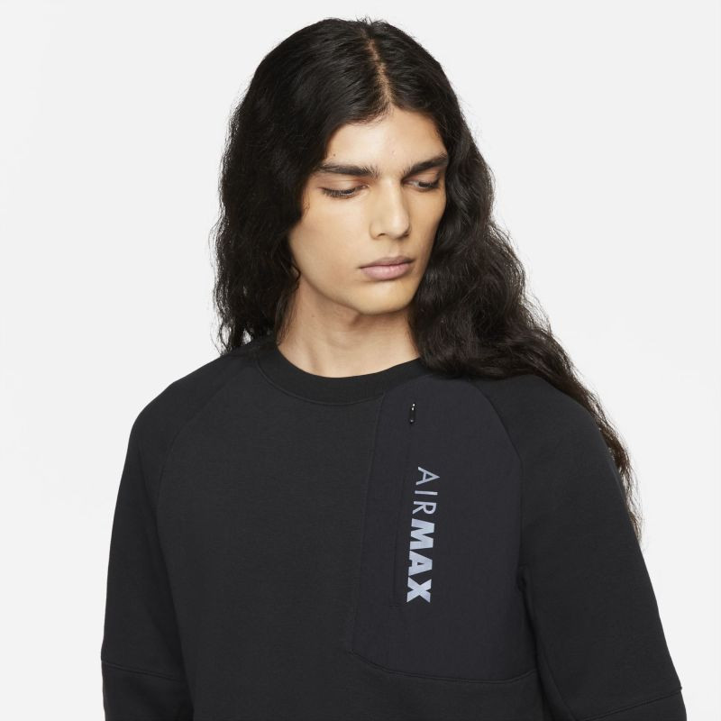 nike air max fleece crew sweatshirt