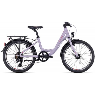 Dviratis Cube Ella 200 purplencoral 2023 - Vaikiški dviračiai