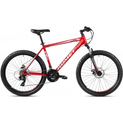 Dviratis Romet Rambler R6.2 26 2023 red-white-grey - Kalnų (MTB) 26 dviračiai