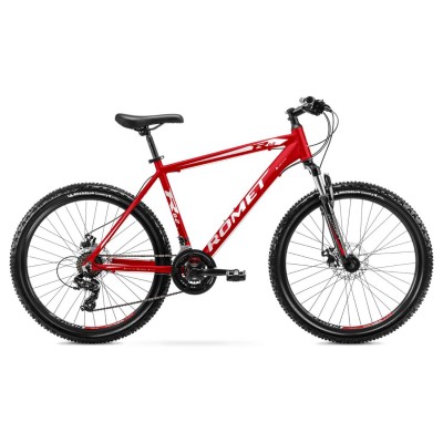 Dviratis Romet Rambler R6.2 26 2022 red-white - Kalnų (MTB) 26 dviračiai