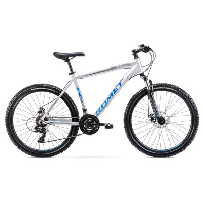 Dviratis Romet Rambler R6.2 26 2022 silver-blue - Kalnų (MTB) 26 dviračiai