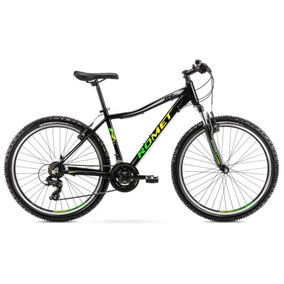 Dviratis Romet Rambler R6.1 JR 26 2022 black-green - Kalnų (MTB) 26 dviračiai