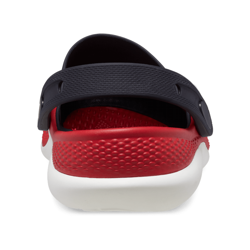 Crocs literide clearance black and red