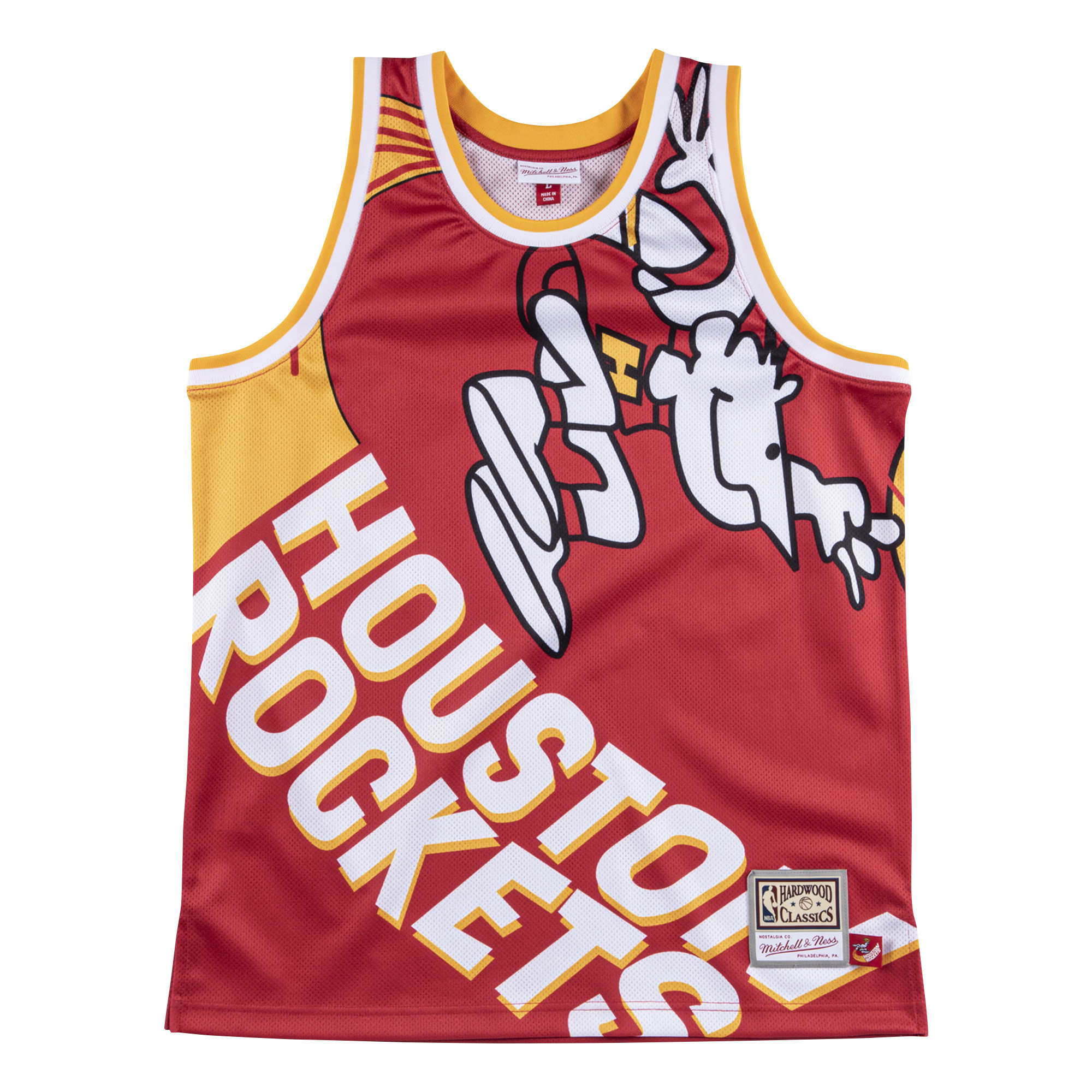 rockets mitchell and ness jersey