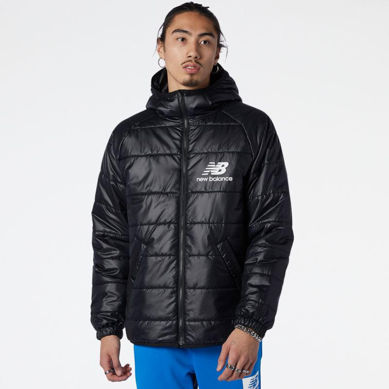 synthetic puffer coat