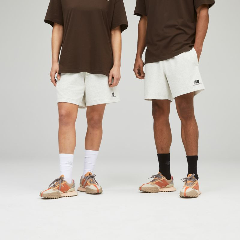 new balance white shorts