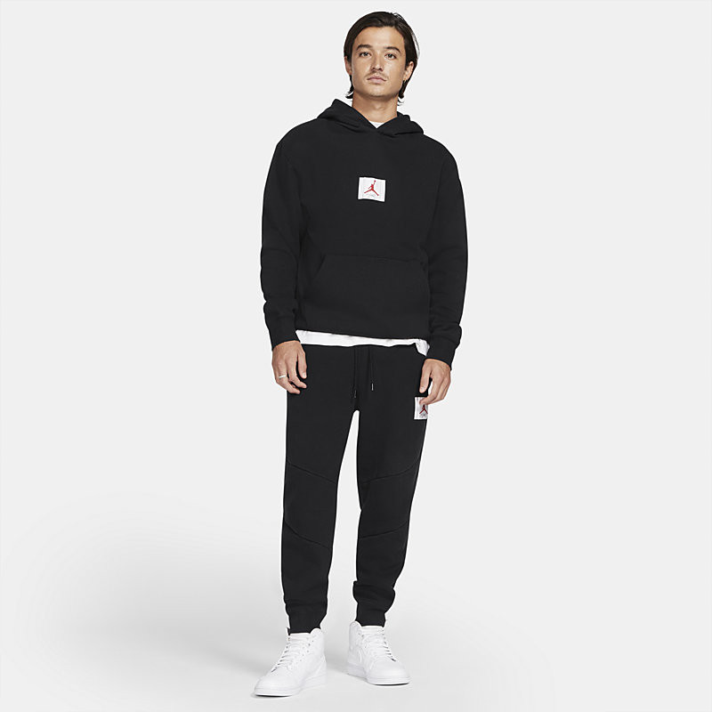 JORDAN FLIGHT GRAFIK FLEECE HOODIE DŽEMPERIS - JUMPERS | SPORTGURU.EU