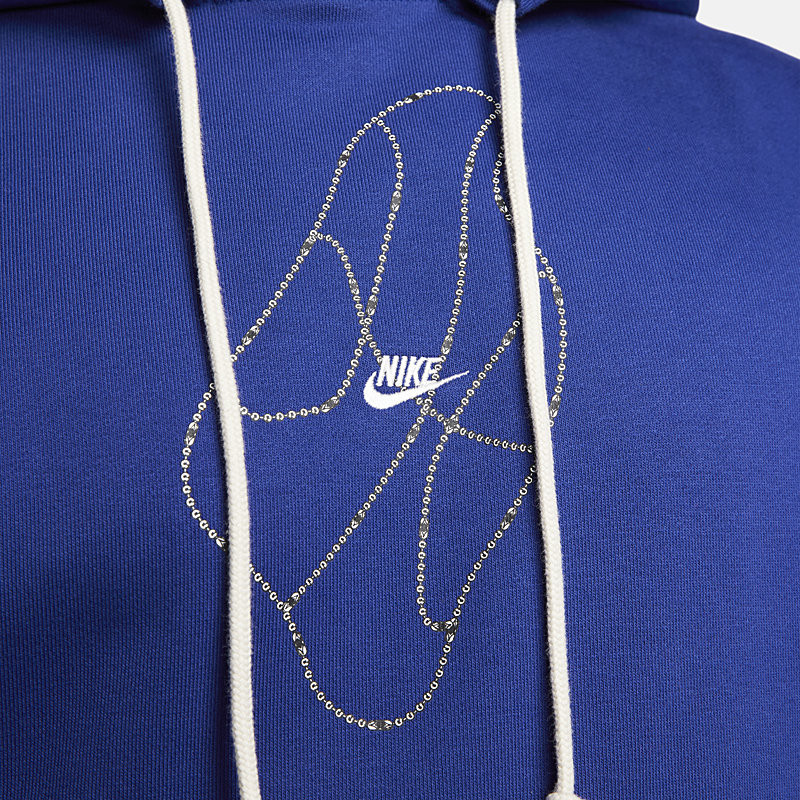 Nike Sportswear Men's Standard Issue Pullover Hoodie (Royal Blue