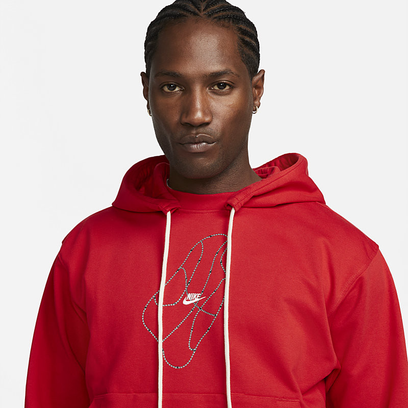 Nike Basketball Standard Issue Pullover Hoodie Red Men's 2XL DQ6103-657 offers