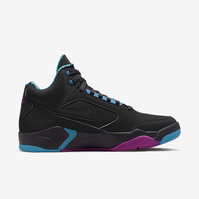 Nike air flight sale lite high black purple