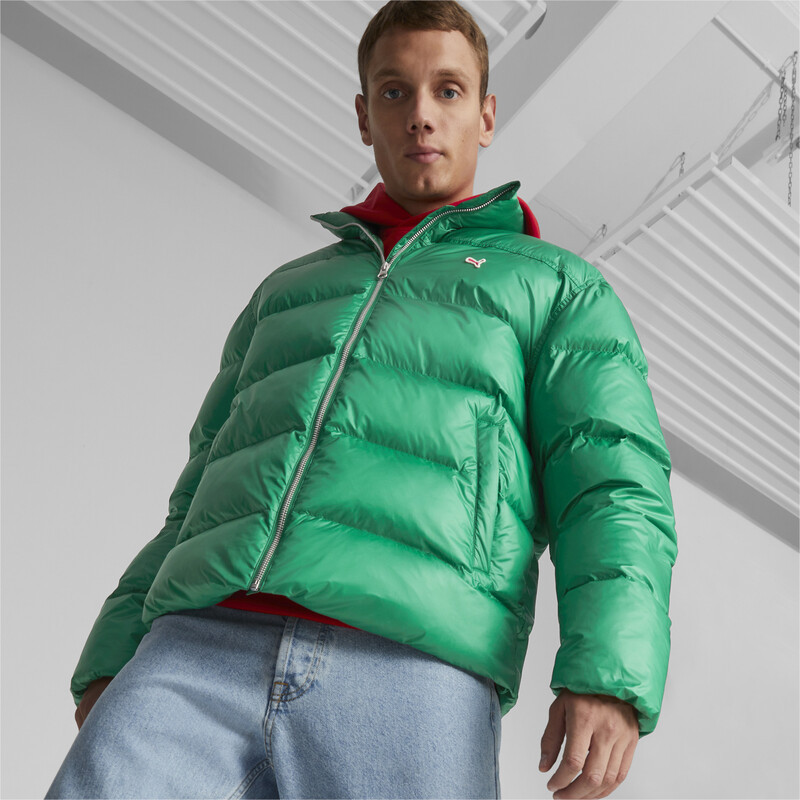 Buy Puma Red Regular Fit Puffer Jacket for Men Online @ Tata CLiQ Luxury