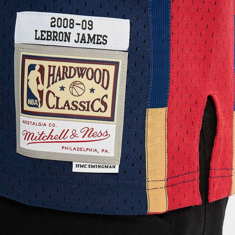 Mitchell & Ness Lebron James Cleveland Cavaliers 2008-09 Swingman Jersey