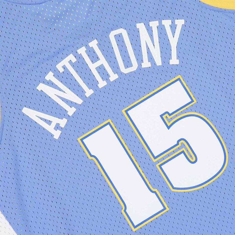 Mitchell & Ness Carmelo Anthony Denver Nuggets 2003-04 Road Swingman Jersey