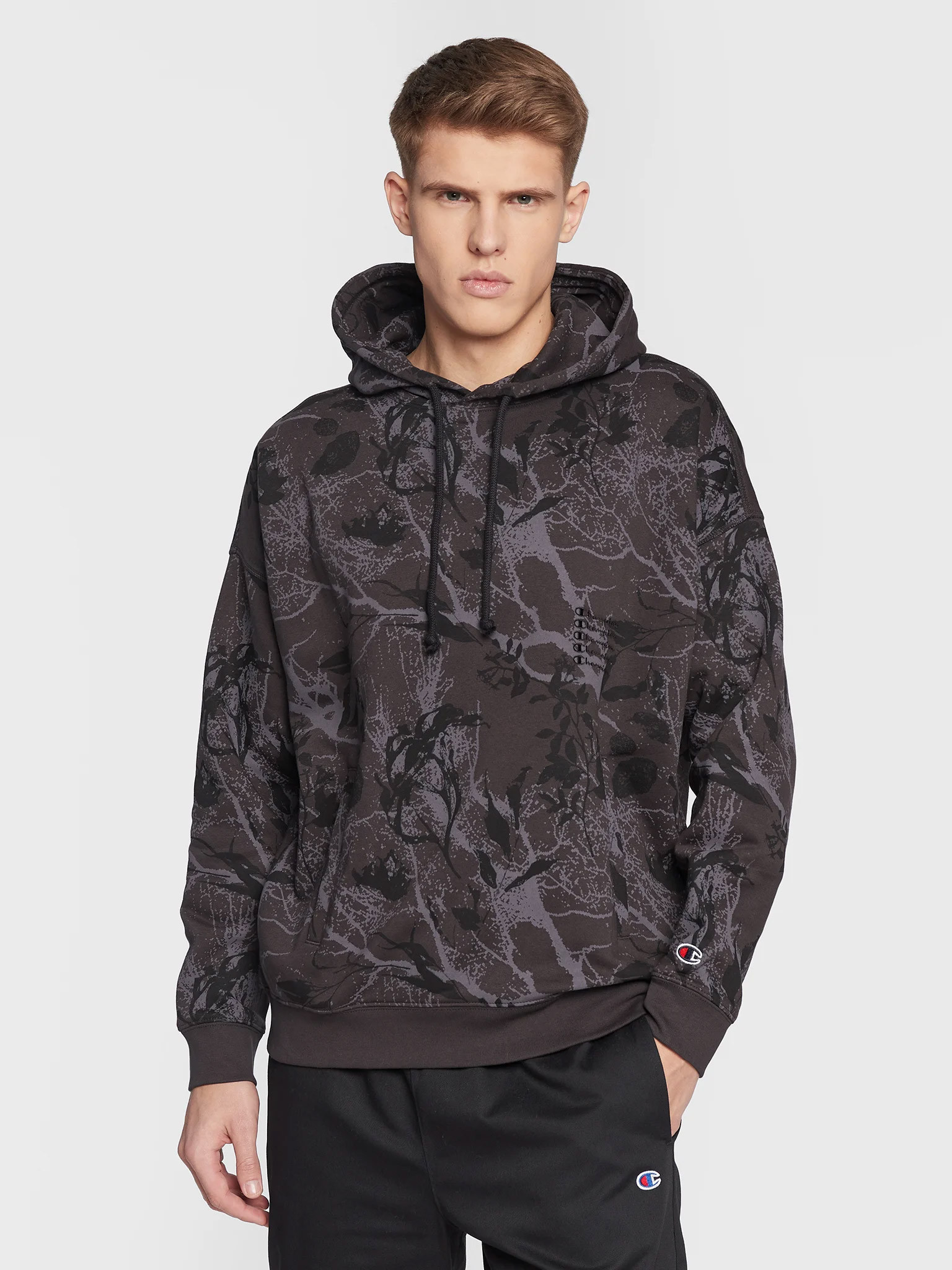 Champion hotsell marble hoodie