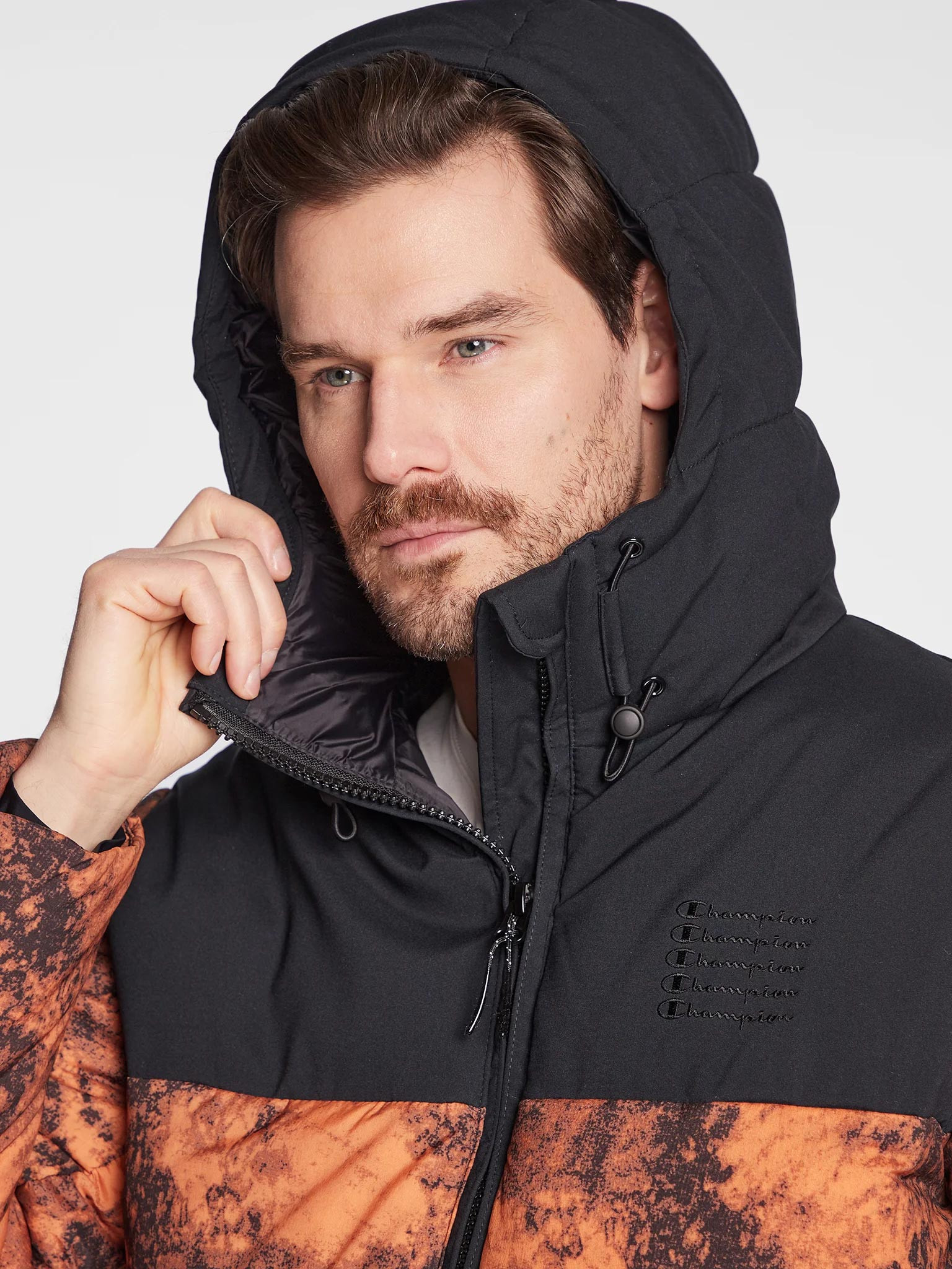 Champion outdoor 2025 hooded jacket