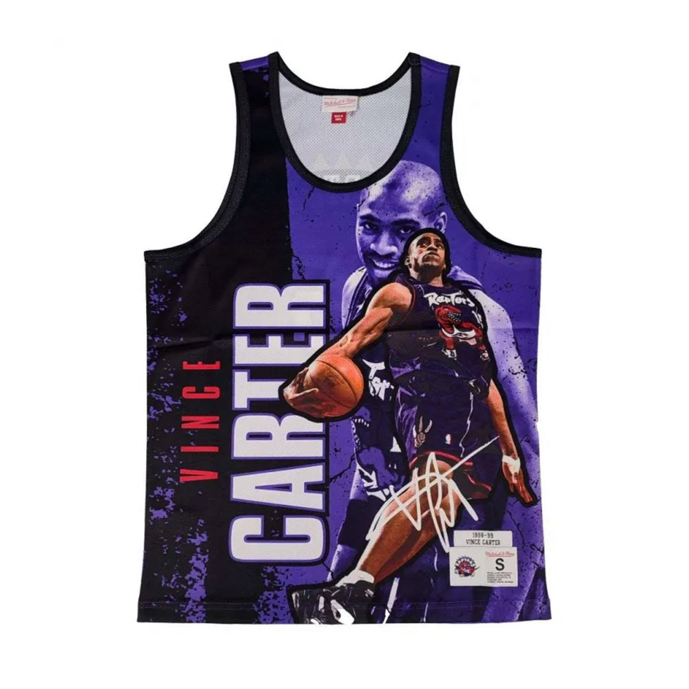 Women's Mitchell and Ness Toronto Raptors NBA Vince Carter