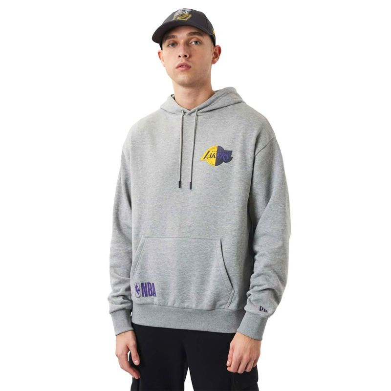 New era NBA Po Los Angeles Lakers Hoodie White