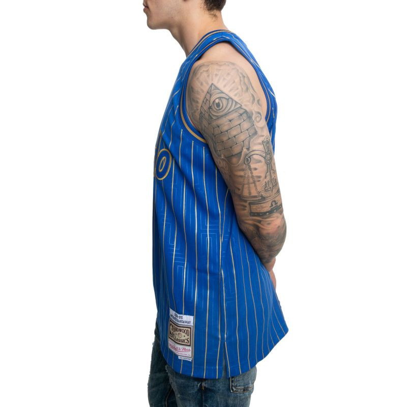 Mitchell & Ness NBA CNY Penny Hardaway Orlando Magic Swingman jersey in  blue