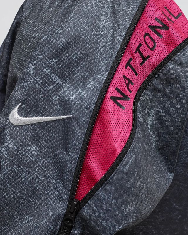 Nike NBA TEAM 31 COURTSIDE Jacket Red - UNIVERSITY RED/WOLF GREY/WHITE
