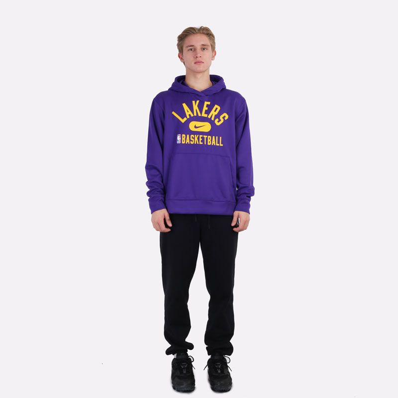 NIKE DRI-FIT NBA LOS ANGELES LAKERS SPOTLIGHT PULLOVER HOODIE