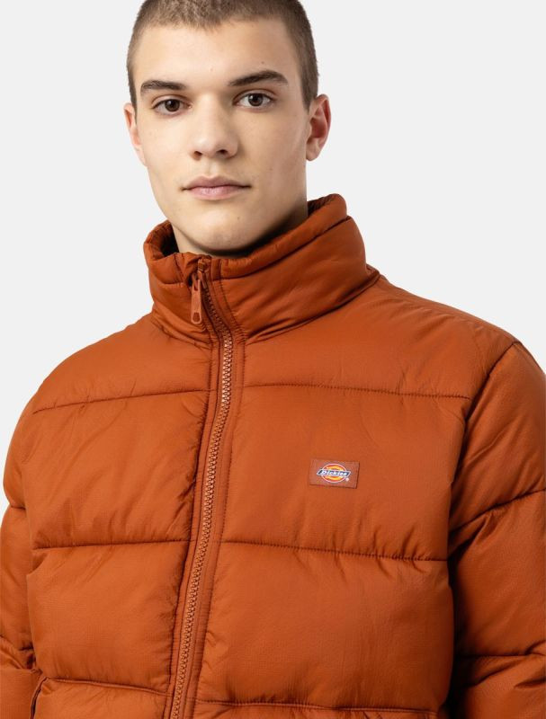 dickies orange puffer