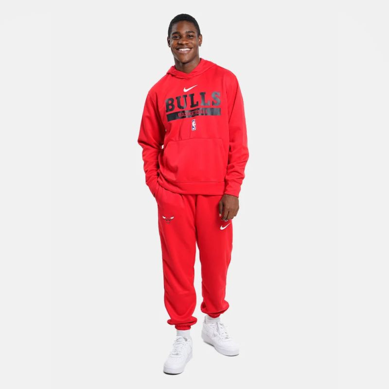 Nike Chicago Bulls Spotlight Dri-FIT NBA Hoodie Red