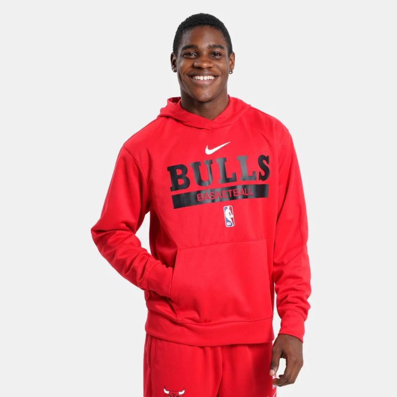 Chicago Bulls Nike Standard Issue Hoodie - Mens