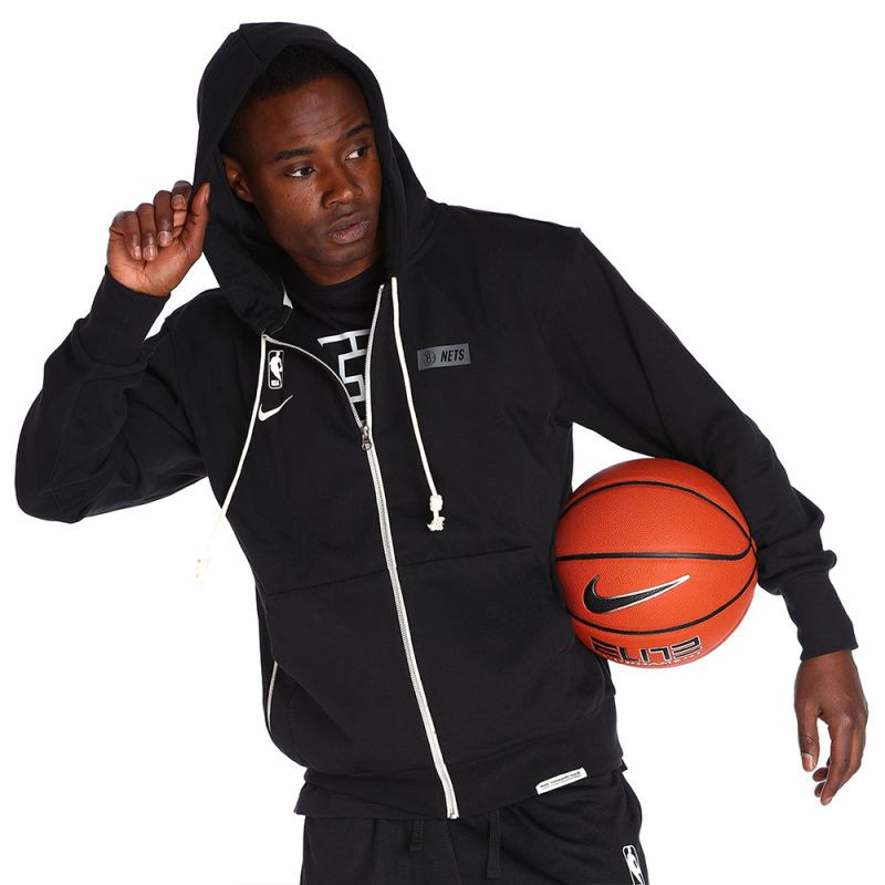 Nike NBA Brooklyn Nets Standard Issue Full-Zip Dri-FIT Hoodie