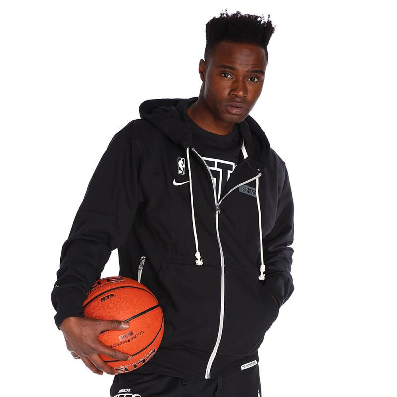 Nike NBA Brooklyn Nets Showtime Basketball Hoodie Men's Size XL