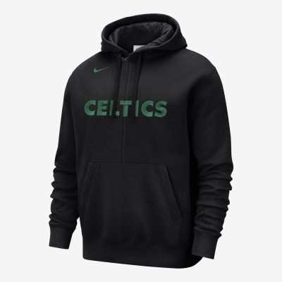 Nike NBA Boston Celtics Courtside Fleece Pullover Hoodie - Jumpers