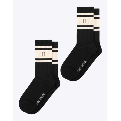 Les Deux William Stripe kojinės (2 poros) - Socks