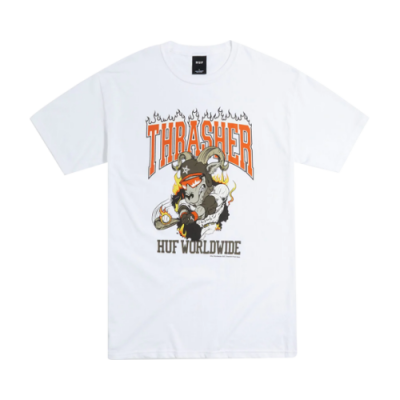 HUF X THRASHER RINCON SS LAISVALAIKIO T-SHIRT | SPORTGURU.EU