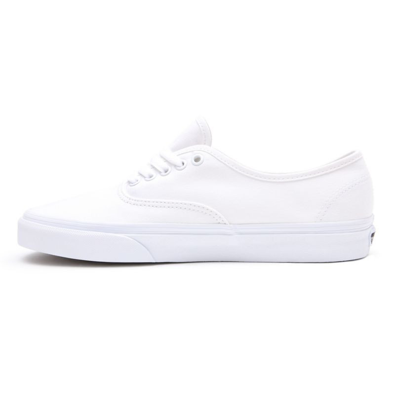 pure white vans shoes