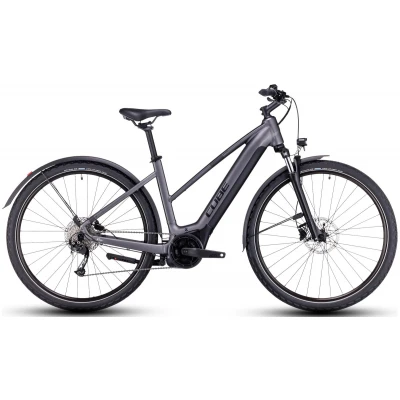 Elektrinis dviratis Cube Nuride Hybrid Performance 500 Allroad Trapeze graphitenblack 2023 - Elektriniai dviračiai