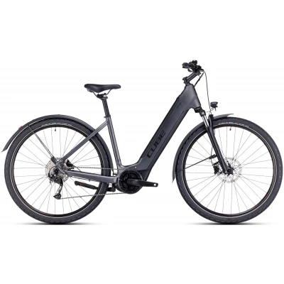Elektrinis dviratis Cube Nuride Hybrid Performance 500 Allroad Easy Entry graphitenblack 2023 - Elektriniai dviračiai