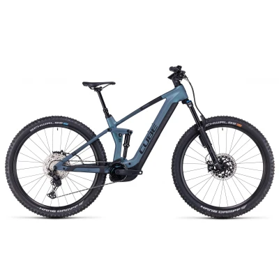 Elektrinis dviratis Cube Stereo Hybrid 140 HPC ABS 750 29 smaragdgrey'n'blue 2023